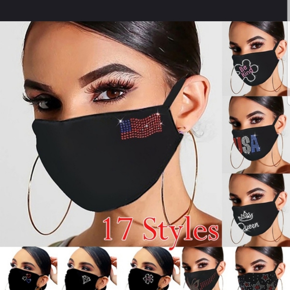 🇺🇸🇺🇸American Flag black face mask🇺🇸🇺🇸